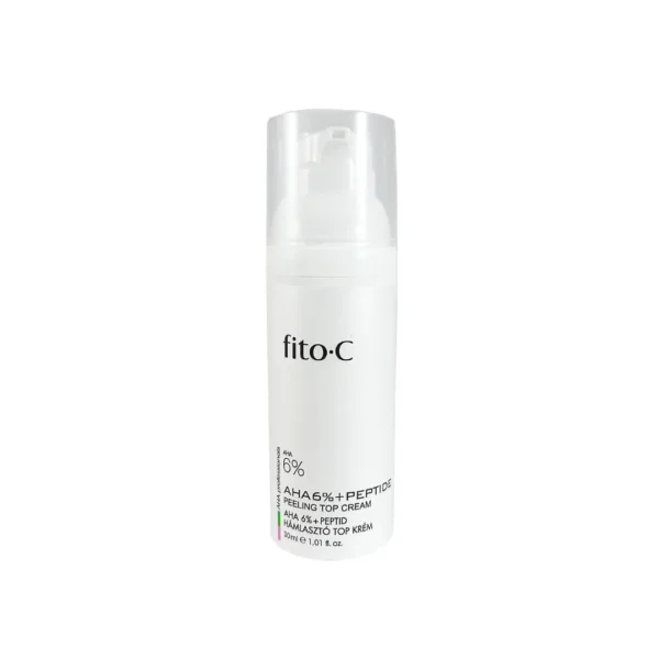 fitoC - AHA 6% + PEPTID HÁMLASZTÓ TOP KRÉM, 30ML